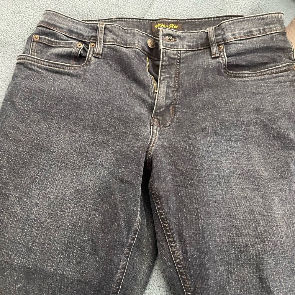Urban Star Classic Dark Blue Men's Straight Leg Jeans
